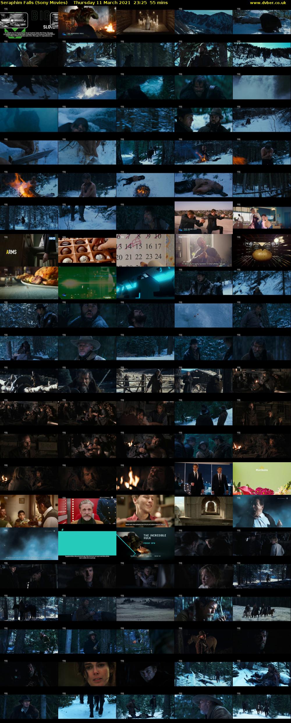Seraphim Falls (Sony Movies) Thursday 11 March 2021 23:25 - 00:20