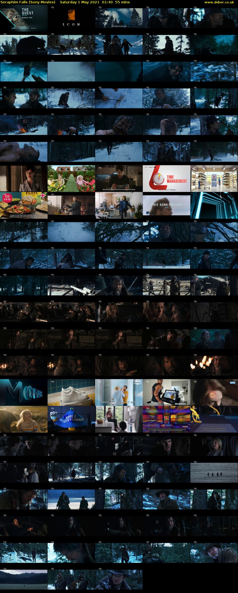 Seraphim Falls (Sony Movies) Saturday 1 May 2021 01:40 - 02:35