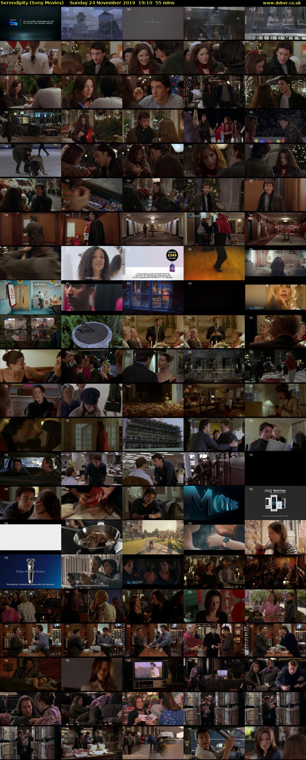 Serendipity (Sony Movies) Sunday 24 November 2019 19:10 - 20:05