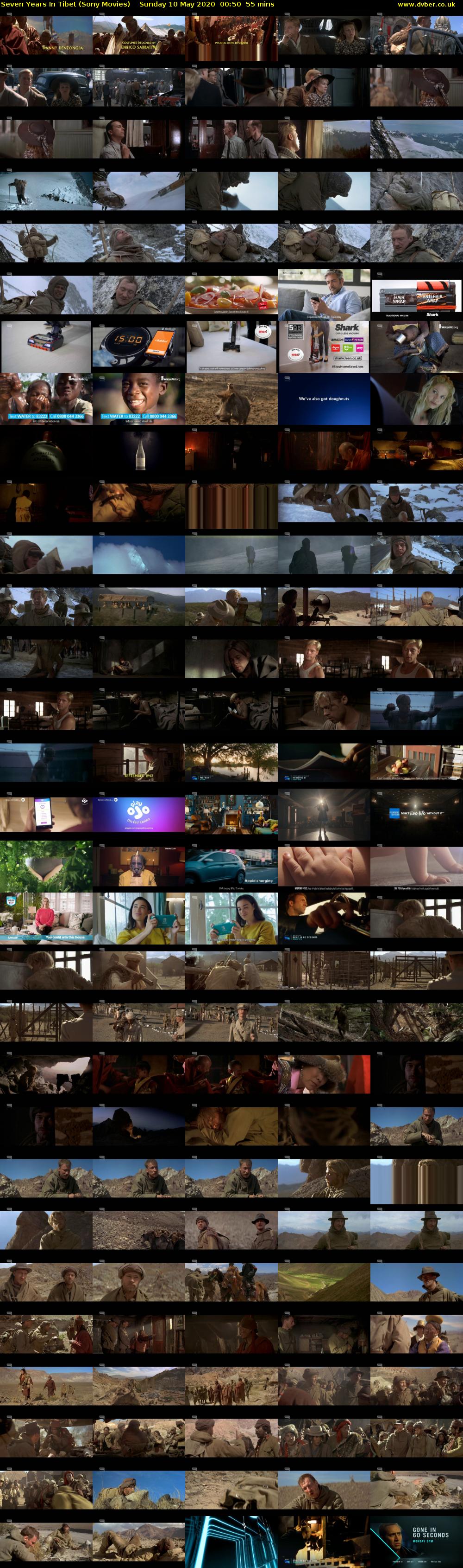 Seven Years In Tibet (Sony Movies) Sunday 10 May 2020 00:50 - 01:45
