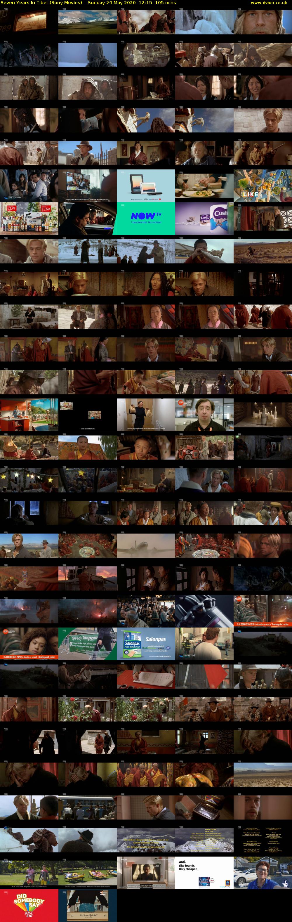 Seven Years In Tibet (Sony Movies) Sunday 24 May 2020 12:15 - 14:00