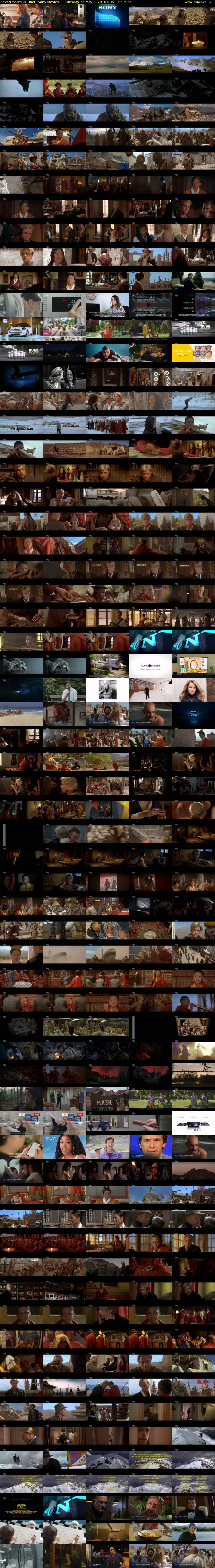 Seven Years In Tibet (Sony Movies) Tuesday 26 May 2020 04:05 - 05:50