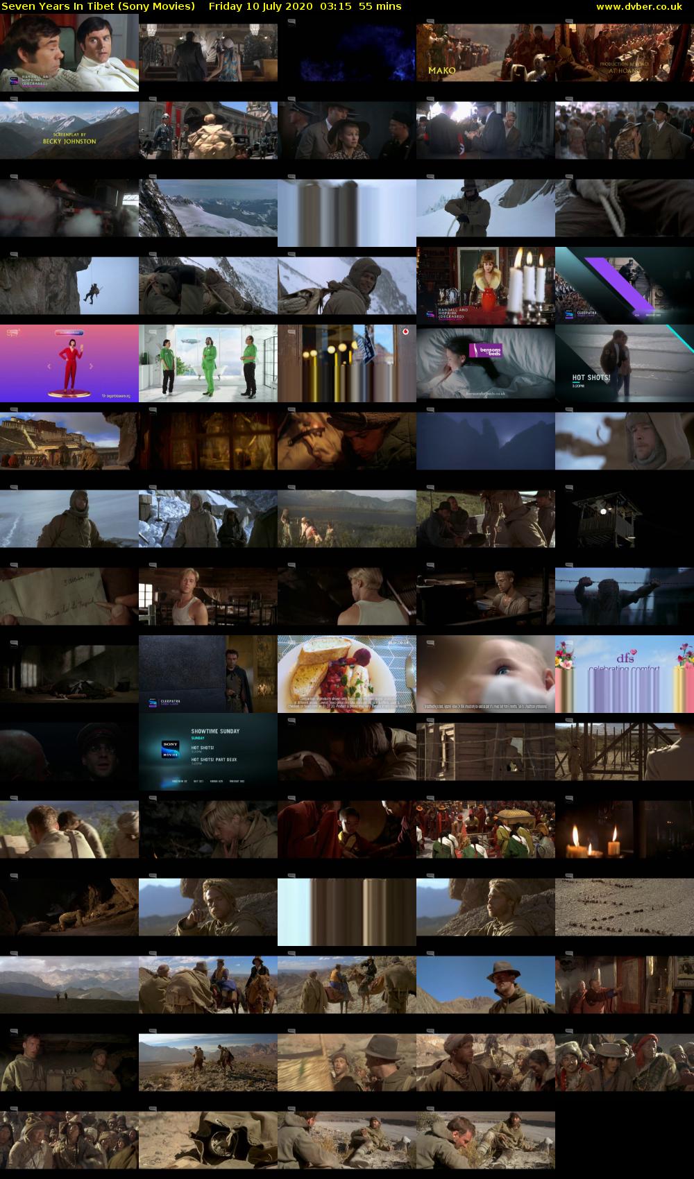 Seven Years In Tibet (Sony Movies) Friday 10 July 2020 03:15 - 04:10
