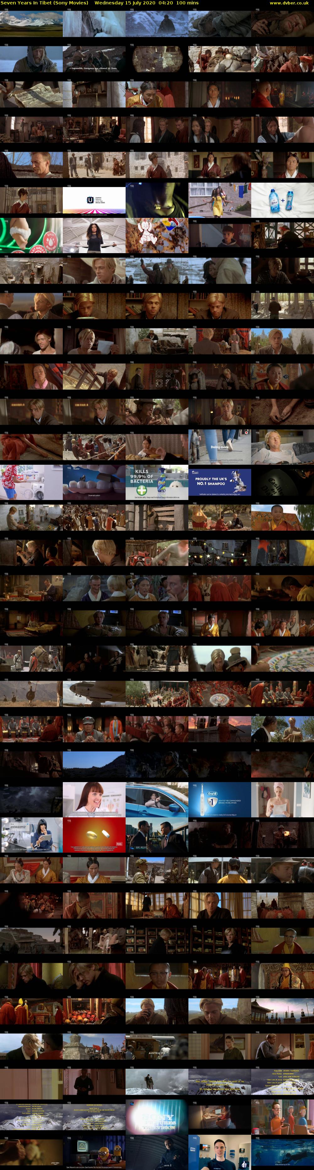 Seven Years In Tibet (Sony Movies) Wednesday 15 July 2020 04:20 - 06:00