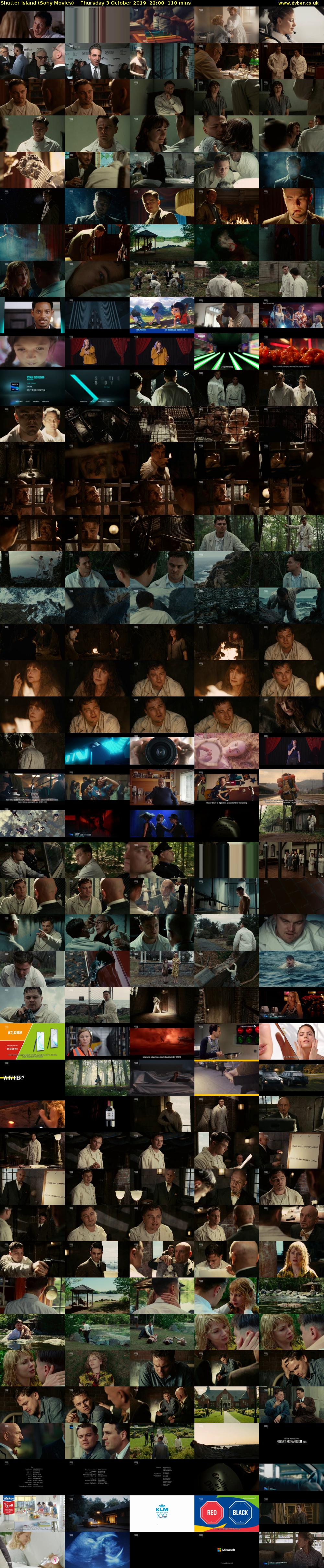 Shutter Island (Sony Movies) Thursday 3 October 2019 22:00 - 23:50