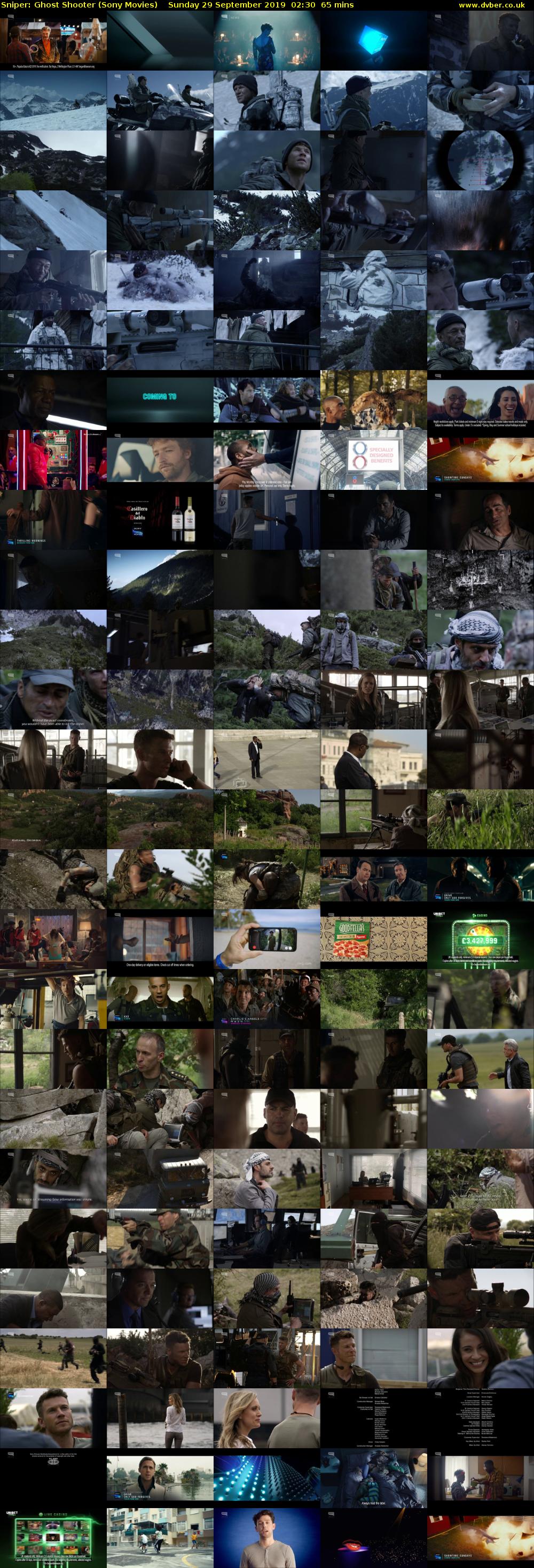 Sniper: Ghost Shooter (Sony Movies) Sunday 29 September 2019 02:30 - 03:35