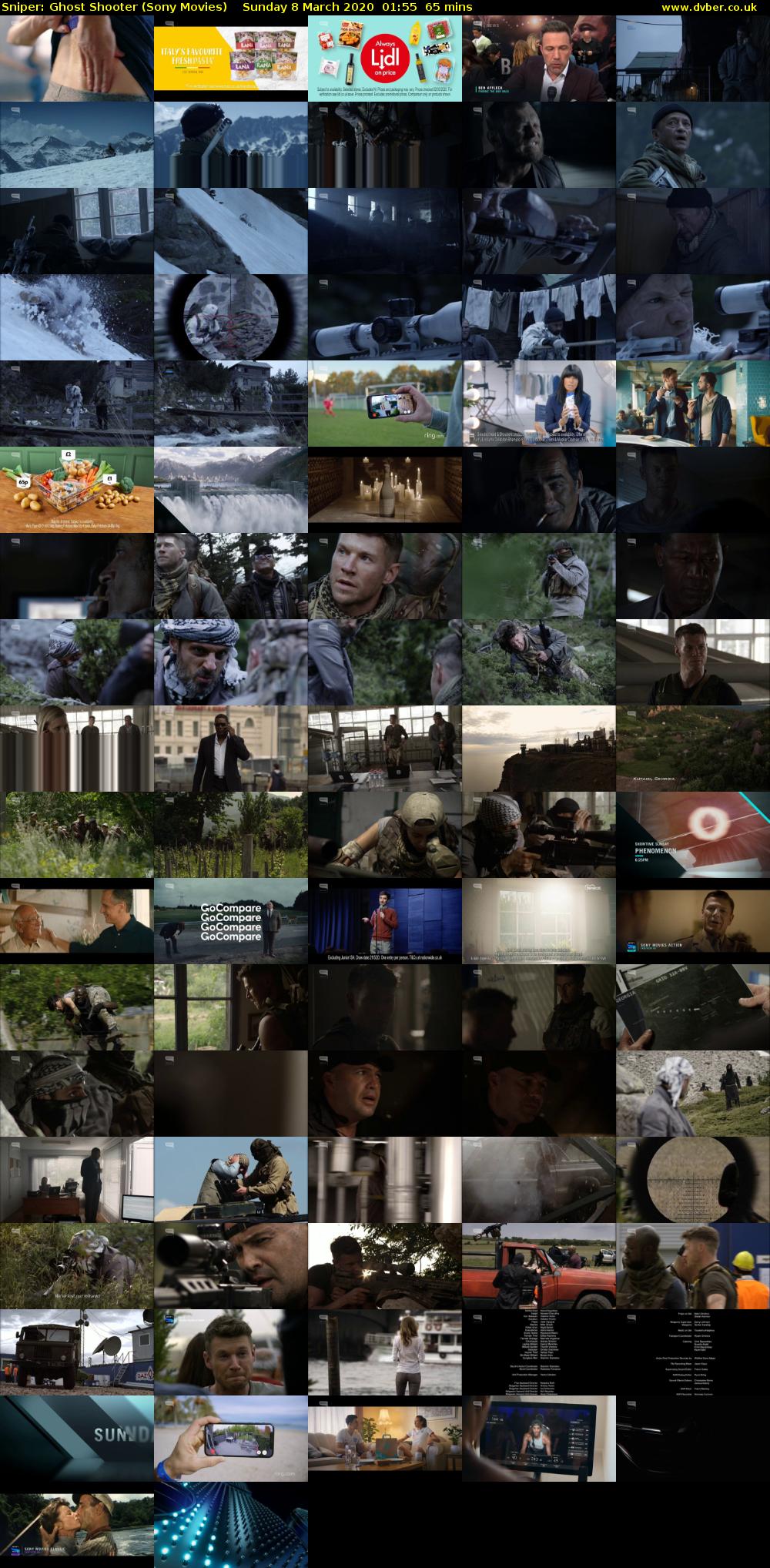 Sniper: Ghost Shooter (Sony Movies) Sunday 8 March 2020 01:55 - 03:00