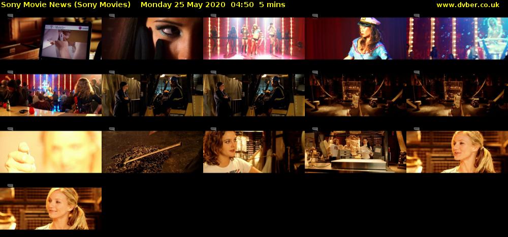 Sony Movie News (Sony Movies) Monday 25 May 2020 04:50 - 04:55