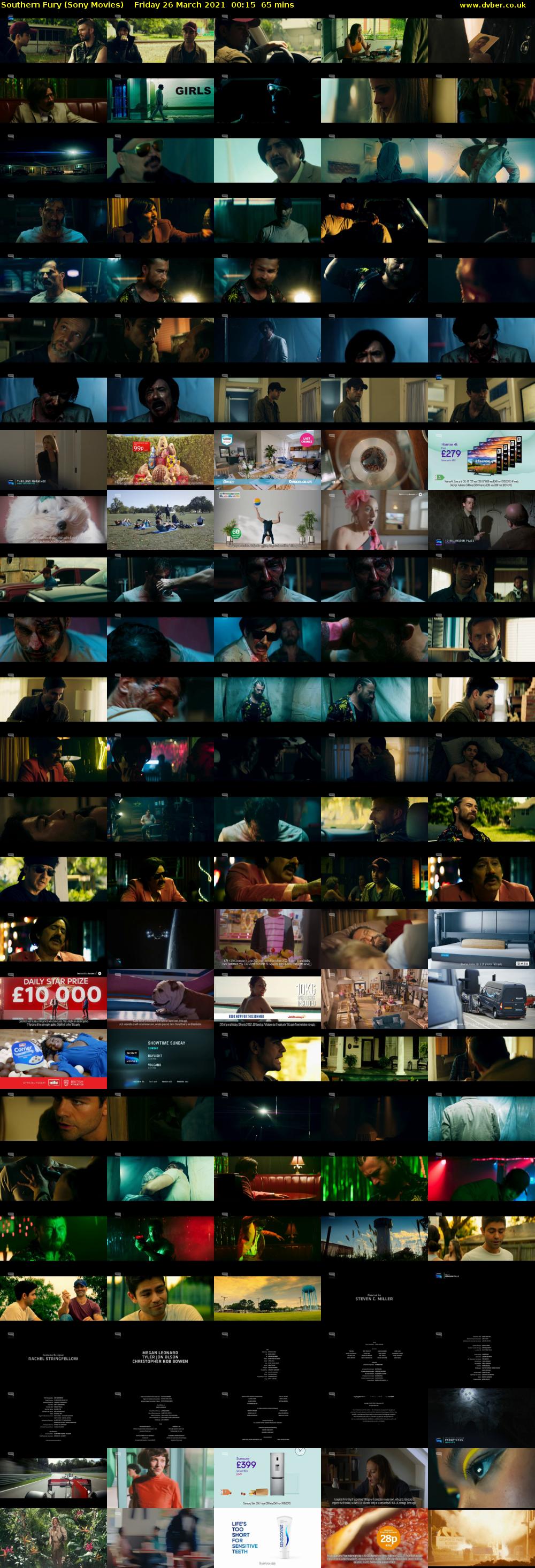 Southern Fury (Sony Movies) Friday 26 March 2021 00:15 - 01:20
