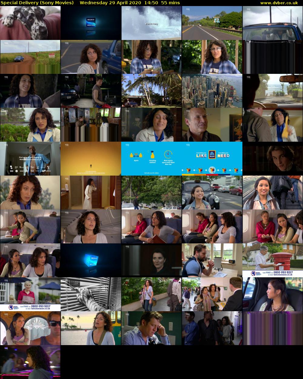 Special Delivery (Sony Movies) Wednesday 29 April 2020 14:50 - 15:45