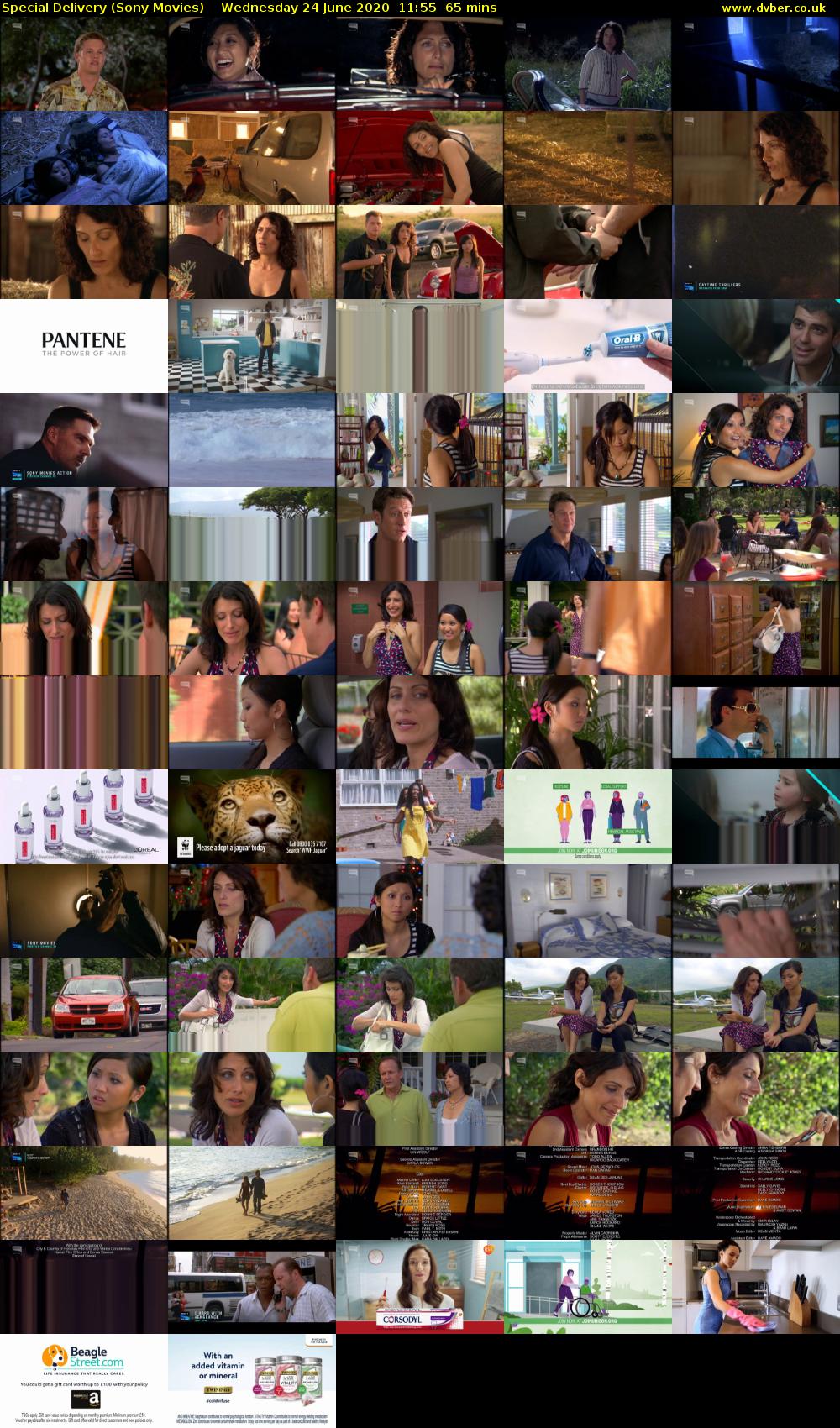 Special Delivery (Sony Movies) Wednesday 24 June 2020 11:55 - 13:00