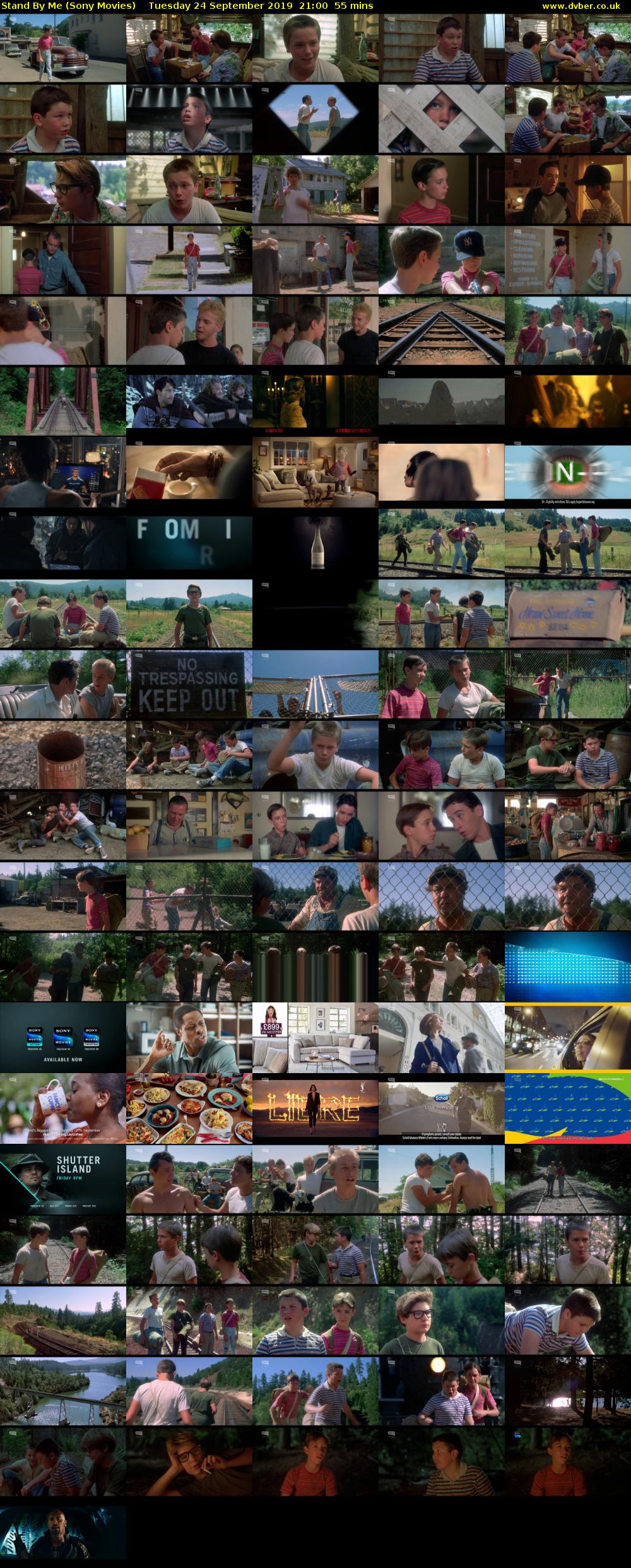 Stand By Me (Sony Movies) Tuesday 24 September 2019 21:00 - 21:55