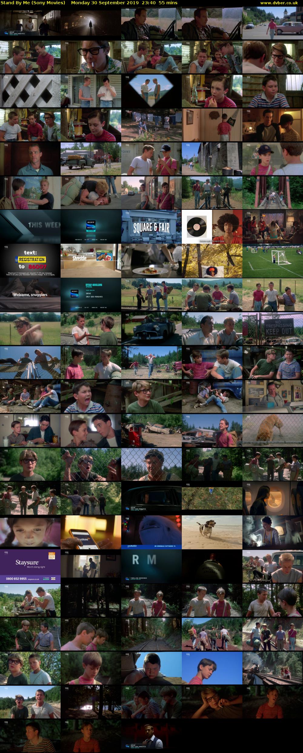 Stand By Me (Sony Movies) Monday 30 September 2019 23:40 - 00:35