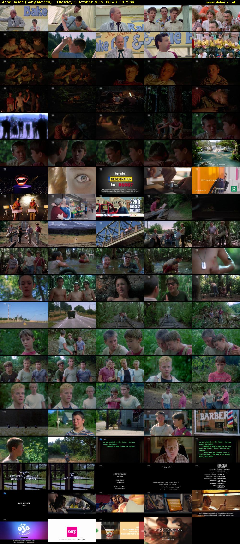 Stand By Me (Sony Movies) Tuesday 1 October 2019 00:40 - 01:30