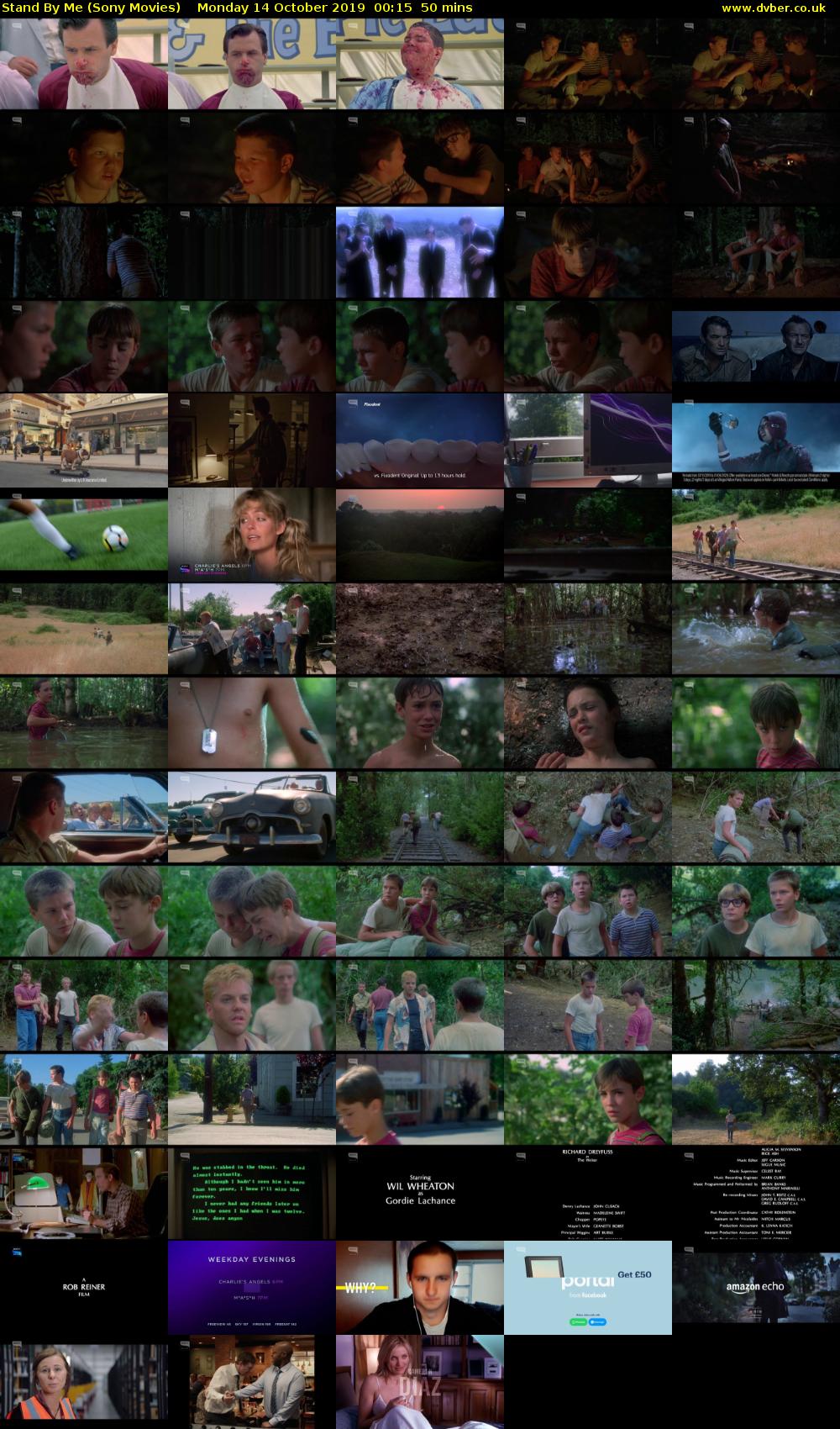 Stand By Me (Sony Movies) Monday 14 October 2019 00:15 - 01:05