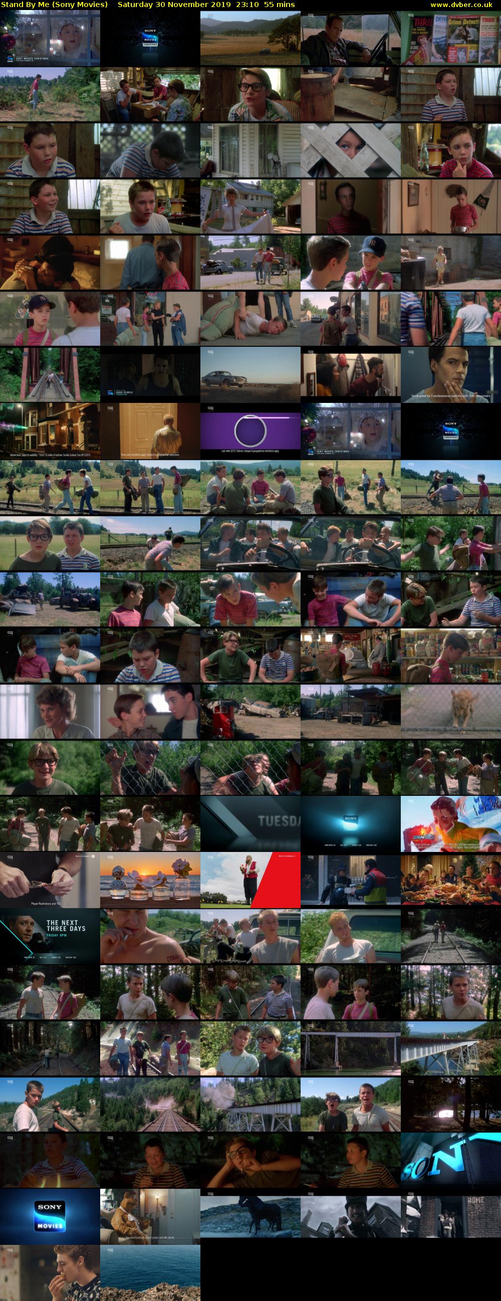 Stand By Me (Sony Movies) Saturday 30 November 2019 23:10 - 00:05