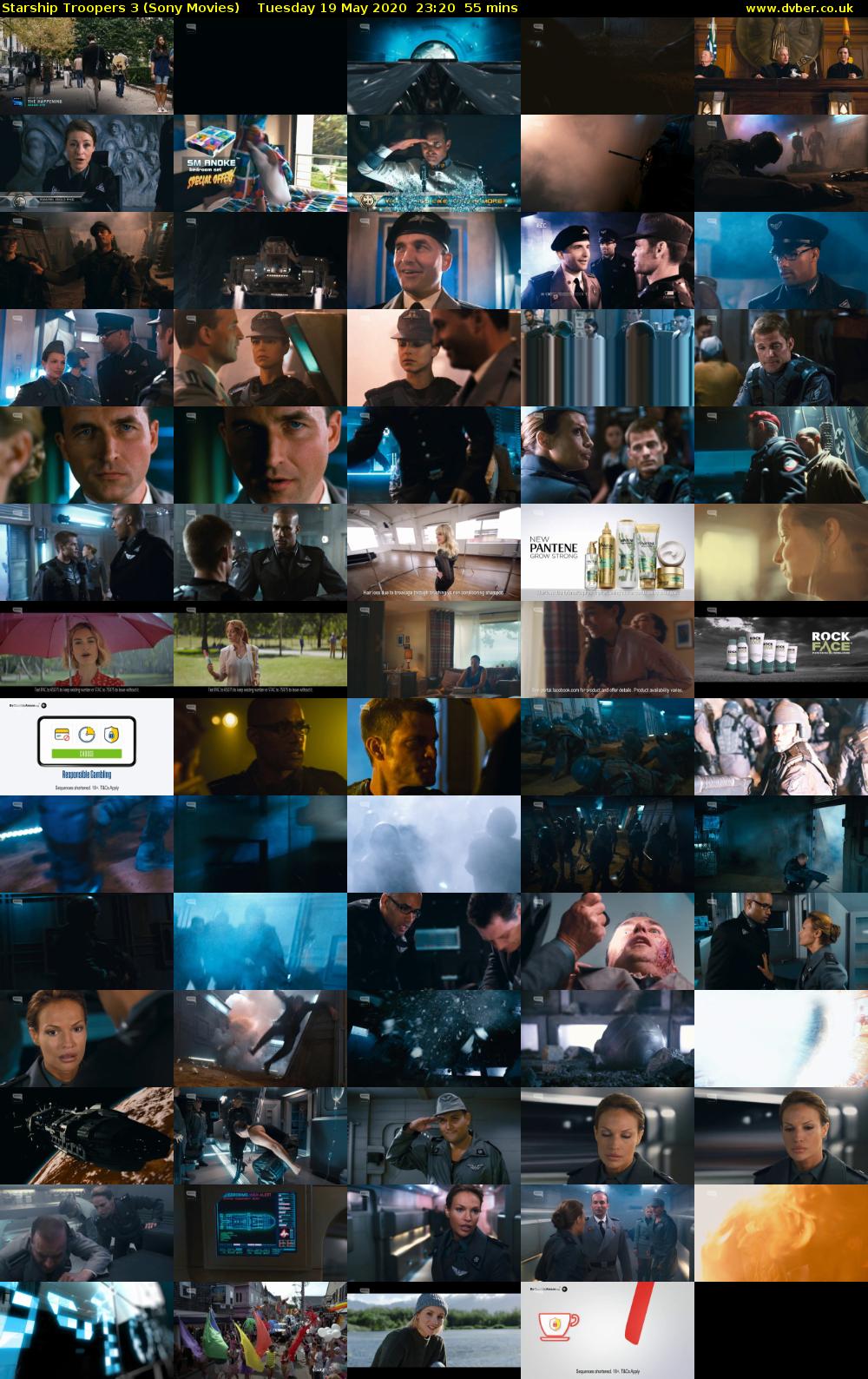 Starship Troopers 3 (Sony Movies) Tuesday 19 May 2020 23:20 - 00:15