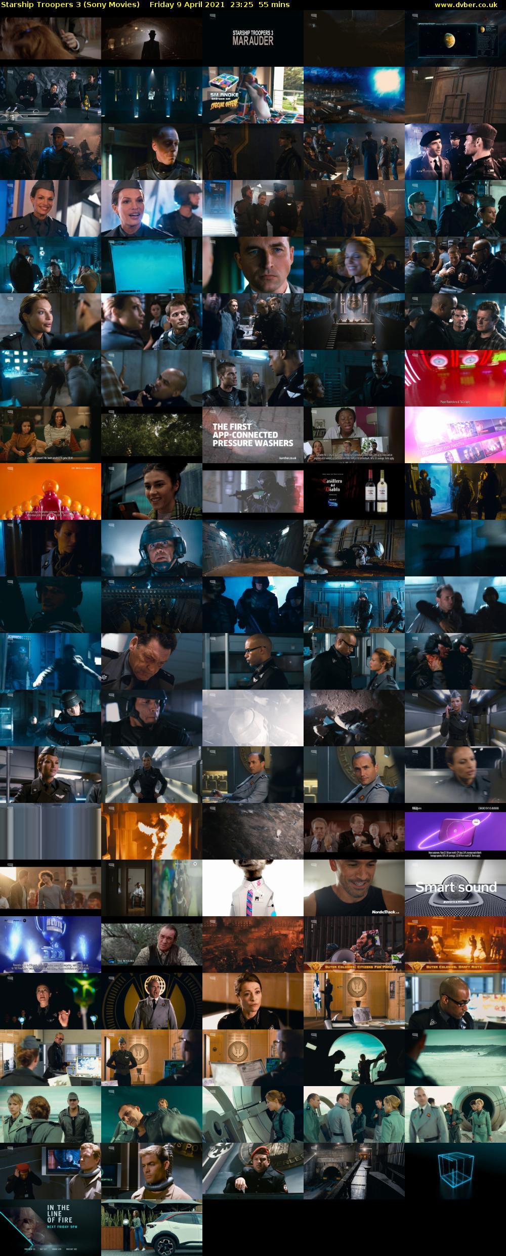 Starship Troopers 3 (Sony Movies) Friday 9 April 2021 23:25 - 00:20