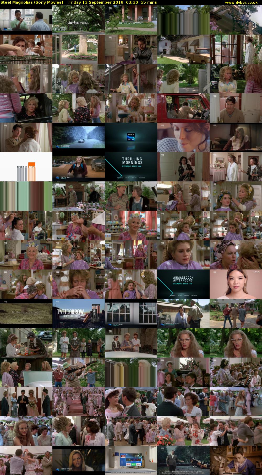 Steel Magnolias (Sony Movies) Friday 13 September 2019 03:30 - 04:25