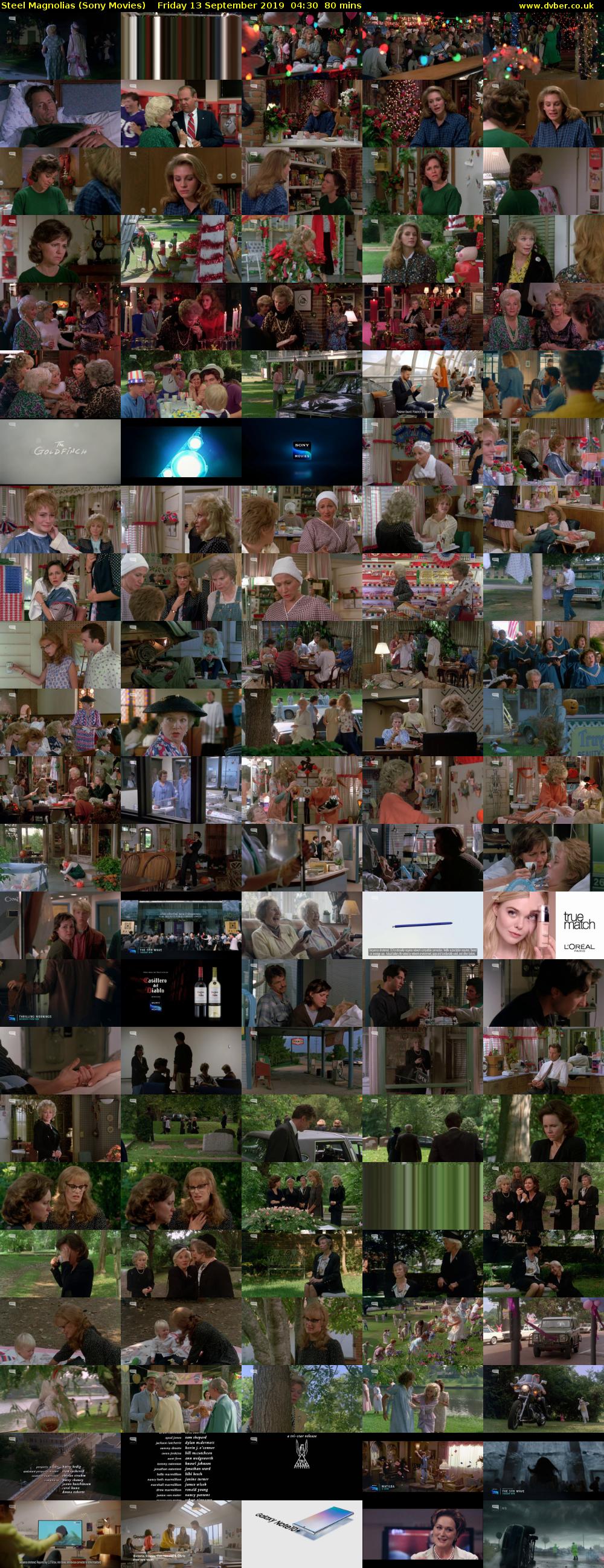 Steel Magnolias (Sony Movies) Friday 13 September 2019 04:30 - 05:50