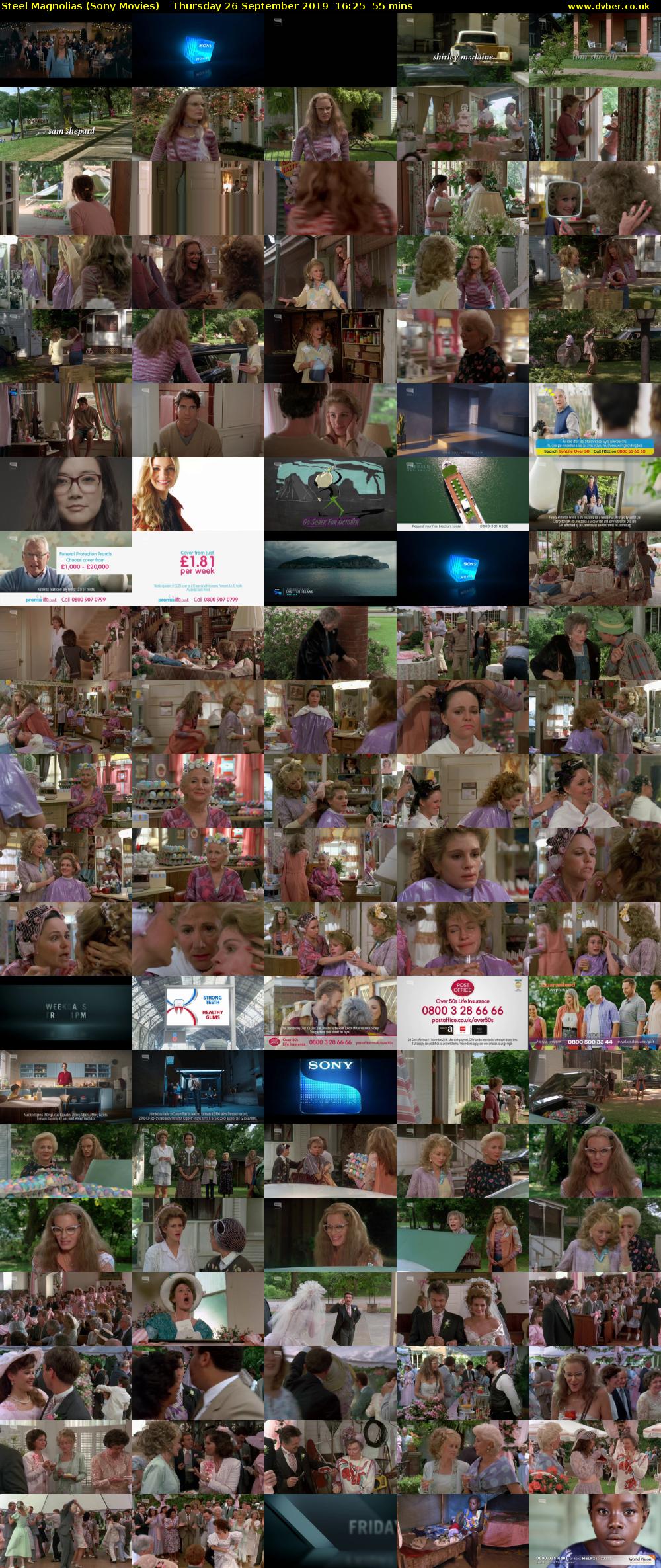 Steel Magnolias (Sony Movies) Thursday 26 September 2019 16:25 - 17:20