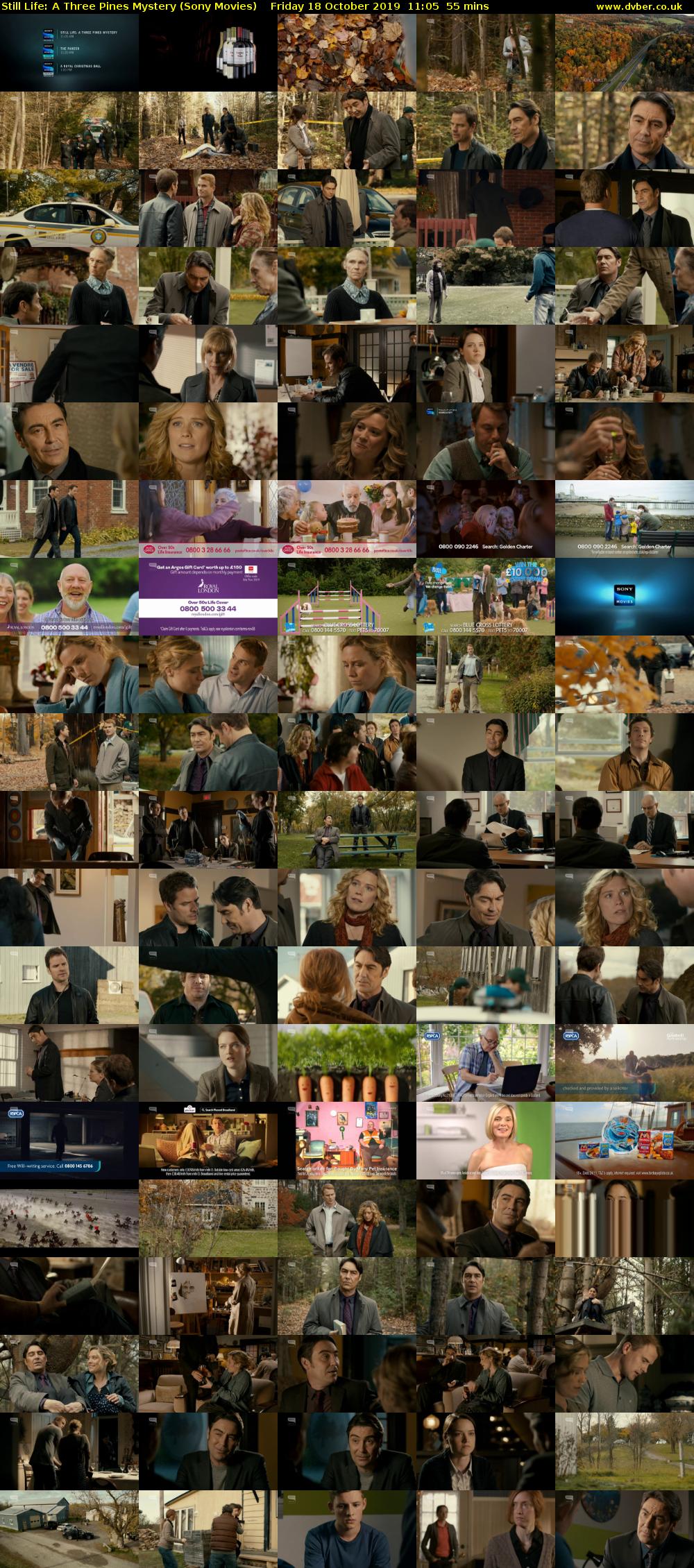 Still Life: A Three Pines Mystery (Sony Movies) Friday 18 October 2019 11:05 - 12:00