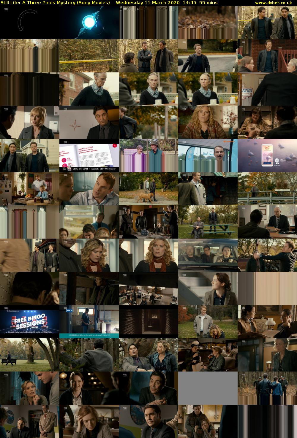 Still Life: A Three Pines Mystery (Sony Movies) Wednesday 11 March 2020 14:45 - 15:40
