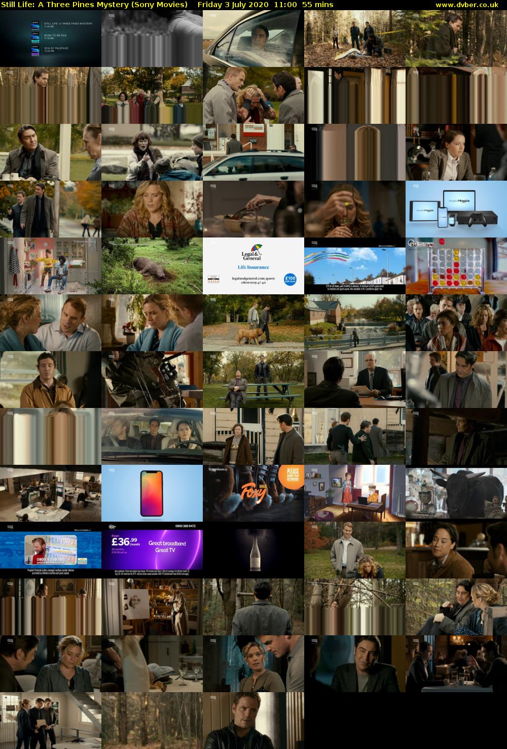 Still Life: A Three Pines Mystery (Sony Movies) Friday 3 July 2020 11:00 - 11:55