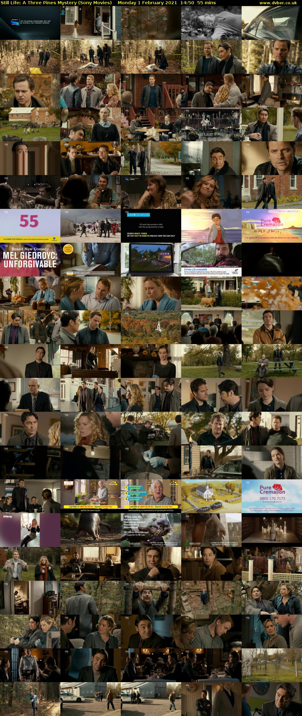 Still Life: A Three Pines Mystery (Sony Movies) Monday 1 February 2021 14:50 - 15:45