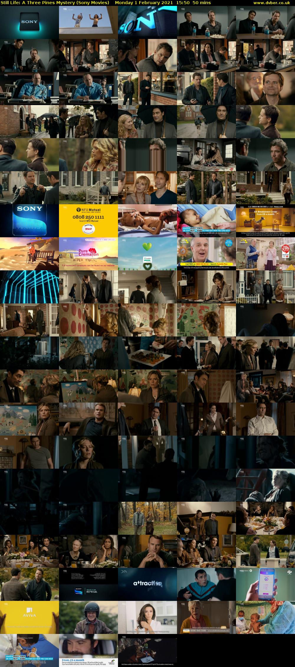 Still Life: A Three Pines Mystery (Sony Movies) Monday 1 February 2021 15:50 - 16:40