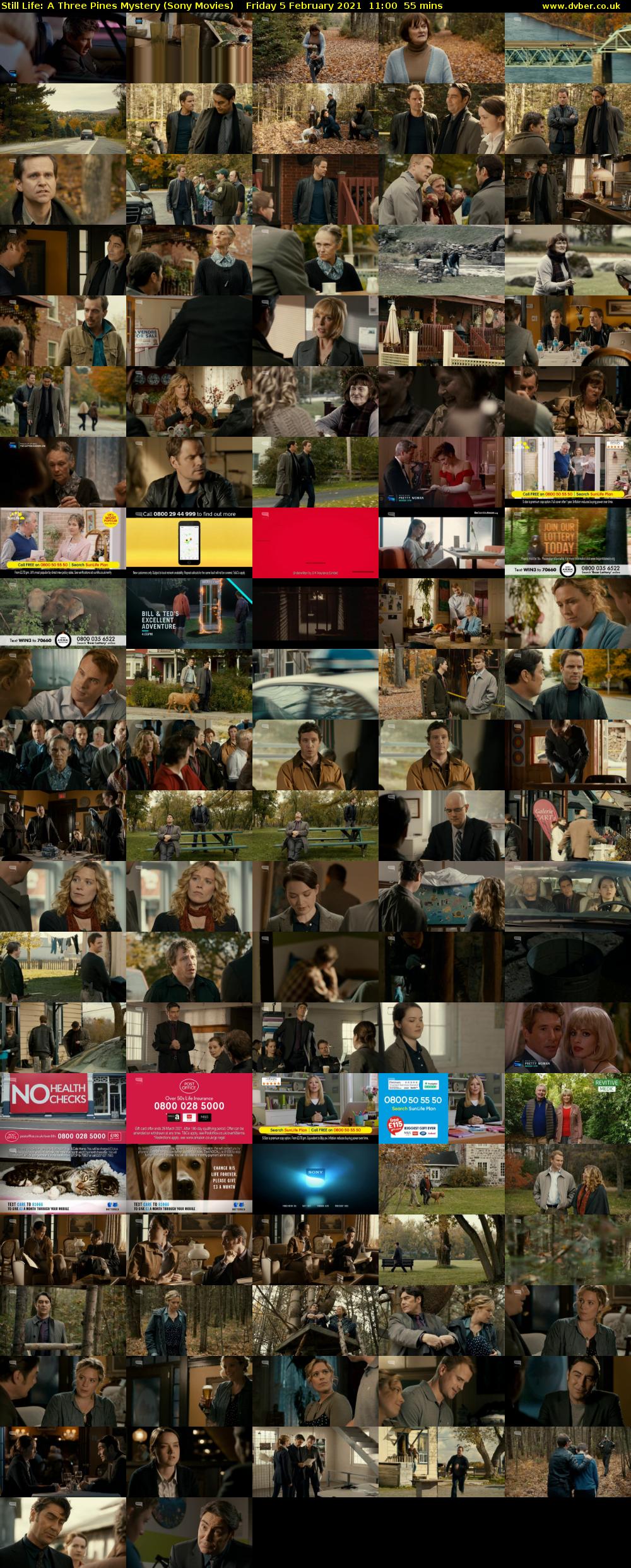 Still Life: A Three Pines Mystery (Sony Movies) Friday 5 February 2021 11:00 - 11:55