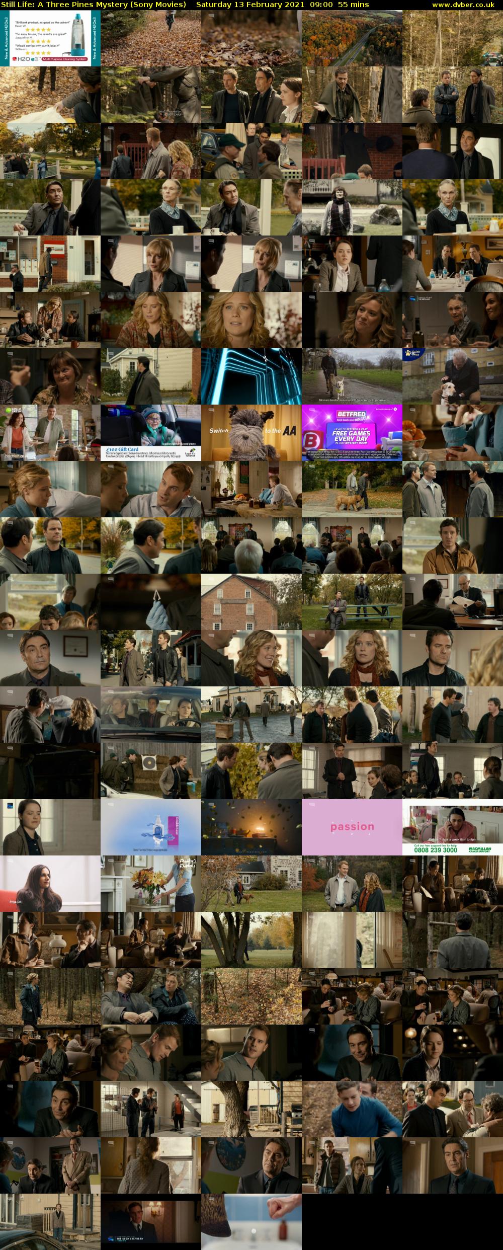 Still Life: A Three Pines Mystery (Sony Movies) Saturday 13 February 2021 09:00 - 09:55