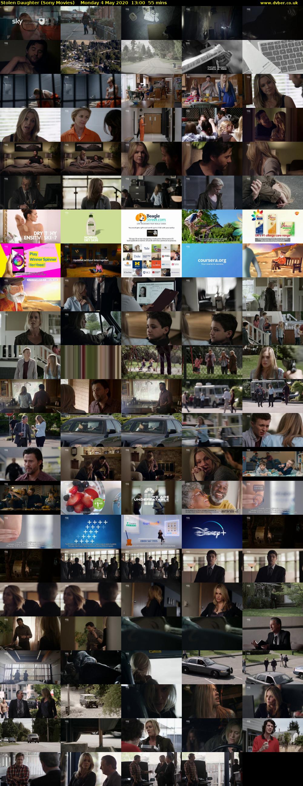 Stolen Daughter (Sony Movies) Monday 4 May 2020 13:00 - 13:55