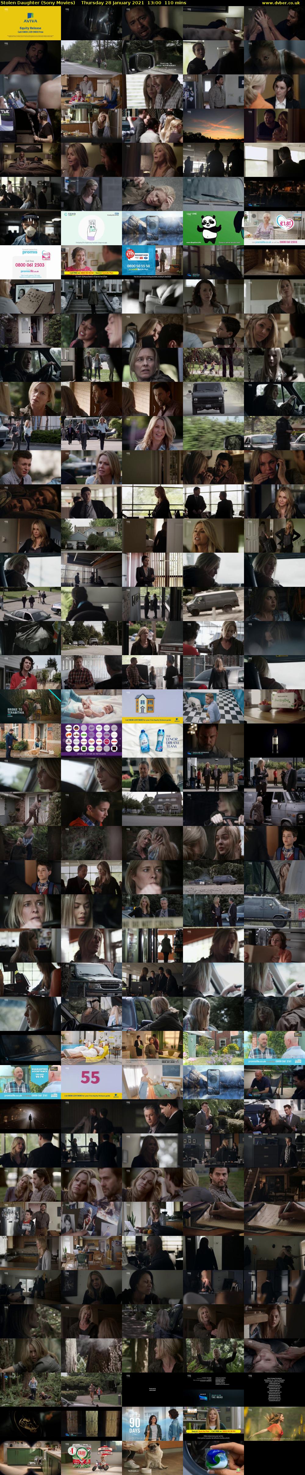 Stolen Daughter (Sony Movies) Thursday 28 January 2021 13:00 - 14:50