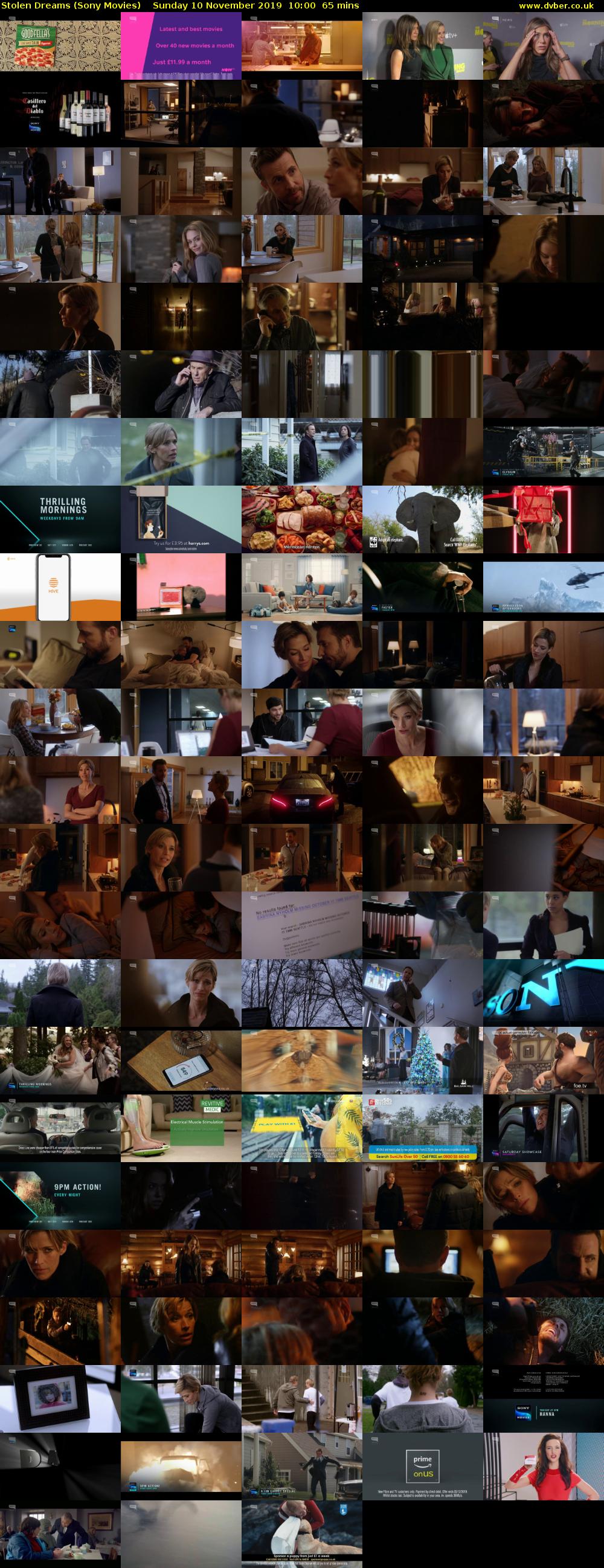 Stolen Dreams (Sony Movies) Sunday 10 November 2019 10:00 - 11:05