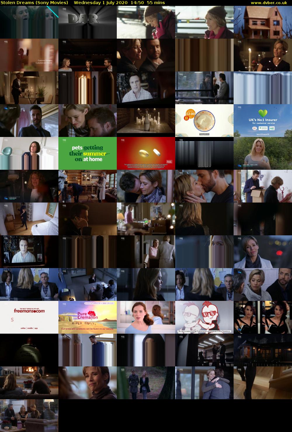 Stolen Dreams (Sony Movies) Wednesday 1 July 2020 14:50 - 15:45