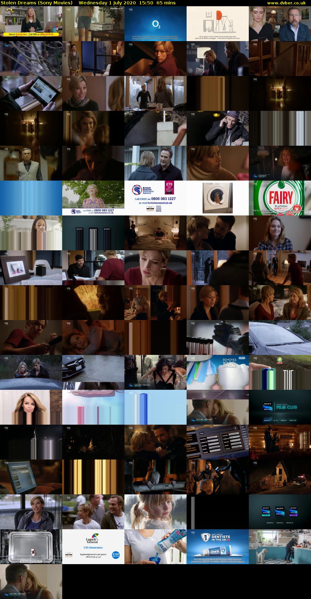 Stolen Dreams (Sony Movies) Wednesday 1 July 2020 15:50 - 16:55