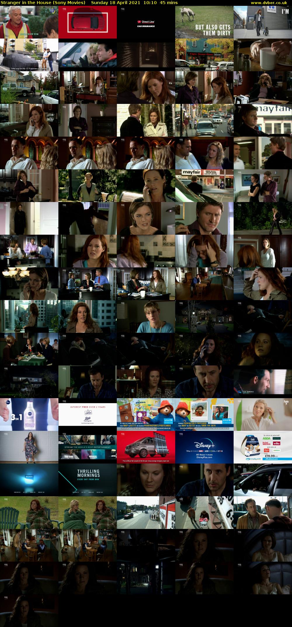 Stranger in the House (Sony Movies) Sunday 18 April 2021 10:10 - 10:55