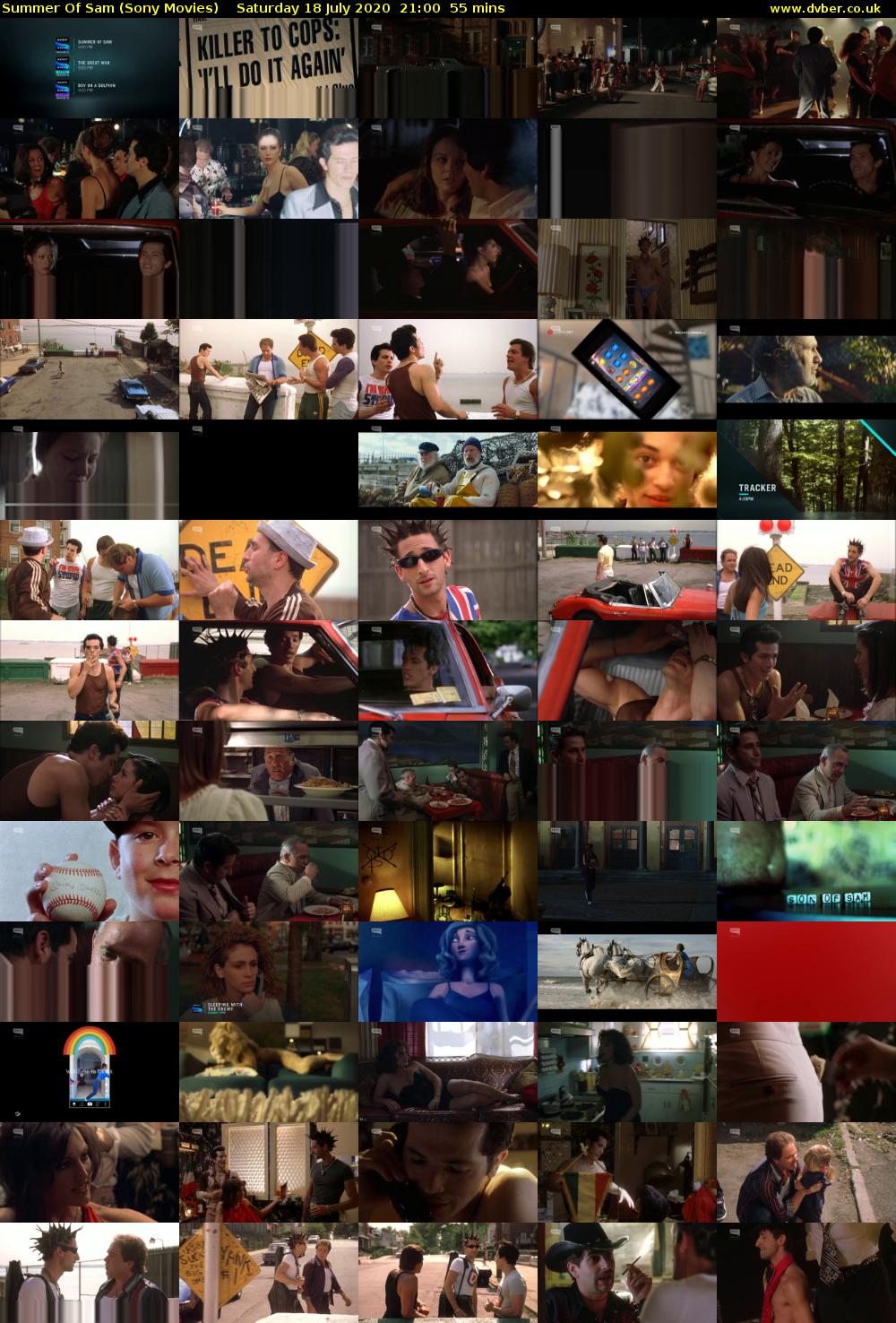 Summer Of Sam (Sony Movies) Saturday 18 July 2020 21:00 - 21:55