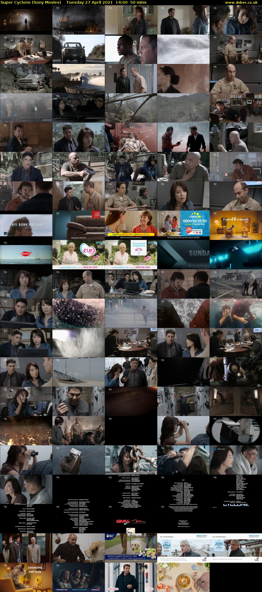 Super Cyclone (Sony Movies) Tuesday 27 April 2021 14:00 - 14:50