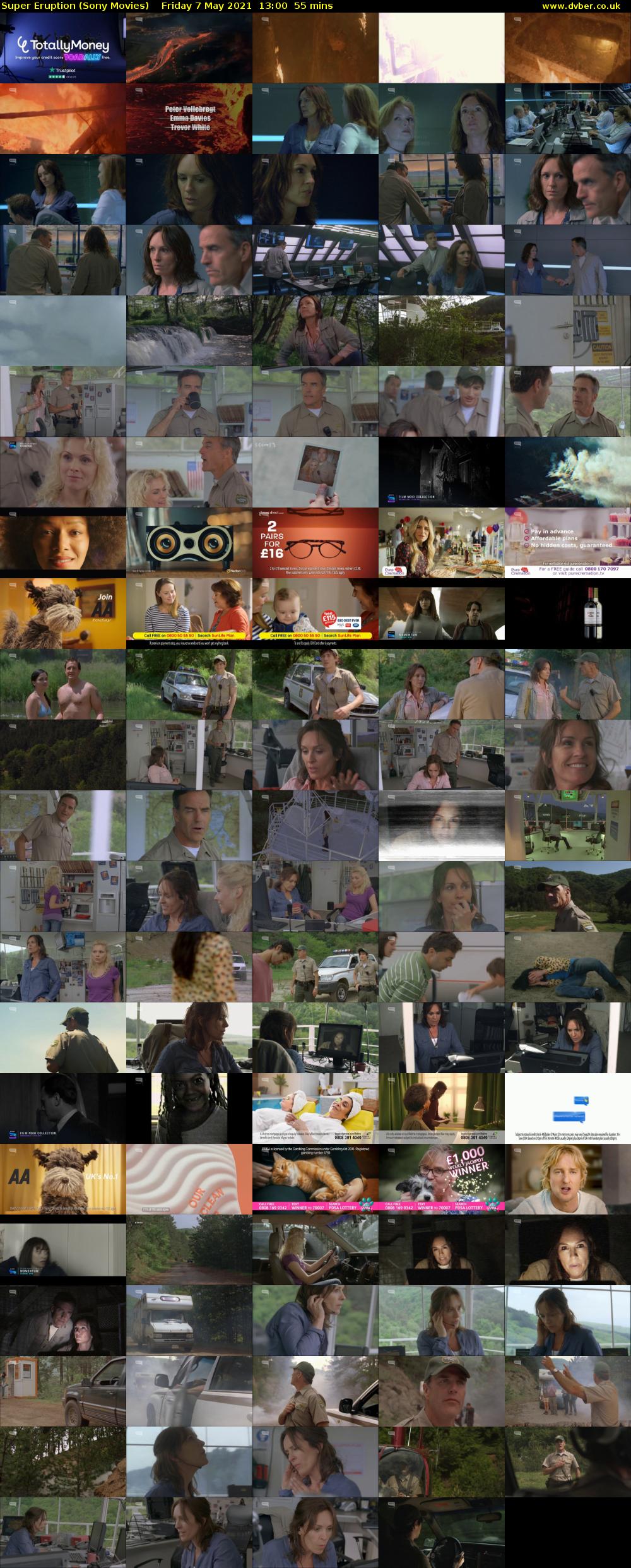 Super Eruption (Sony Movies) Friday 7 May 2021 13:00 - 13:55
