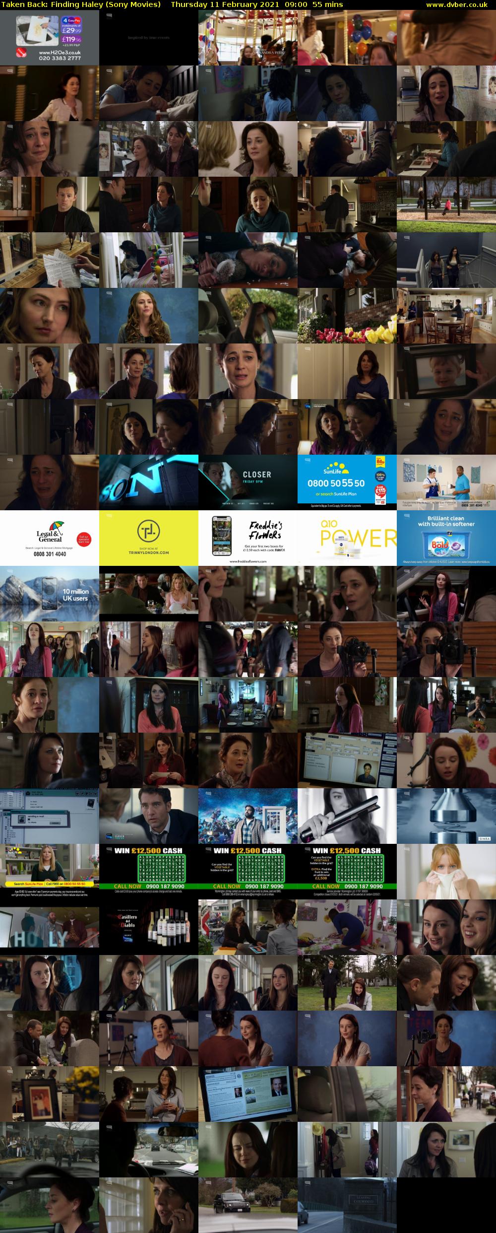 Taken Back: Finding Haley (Sony Movies) Thursday 11 February 2021 09:00 - 09:55