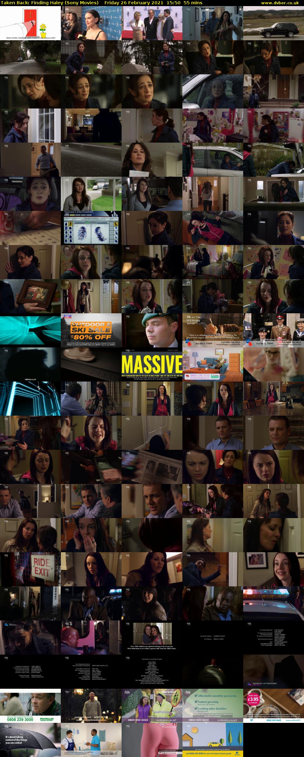 Taken Back: Finding Haley (Sony Movies) Friday 26 February 2021 15:50 - 16:45