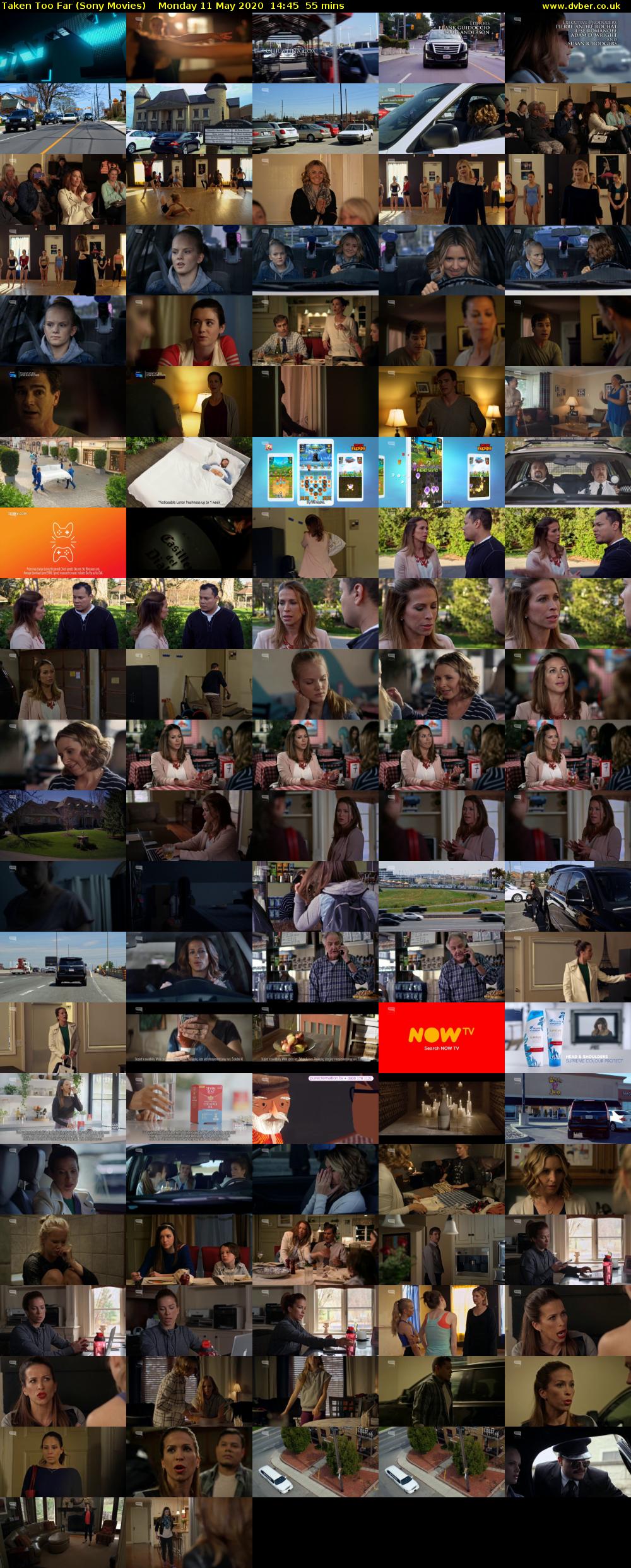 Taken Too Far (Sony Movies) Monday 11 May 2020 14:45 - 15:40
