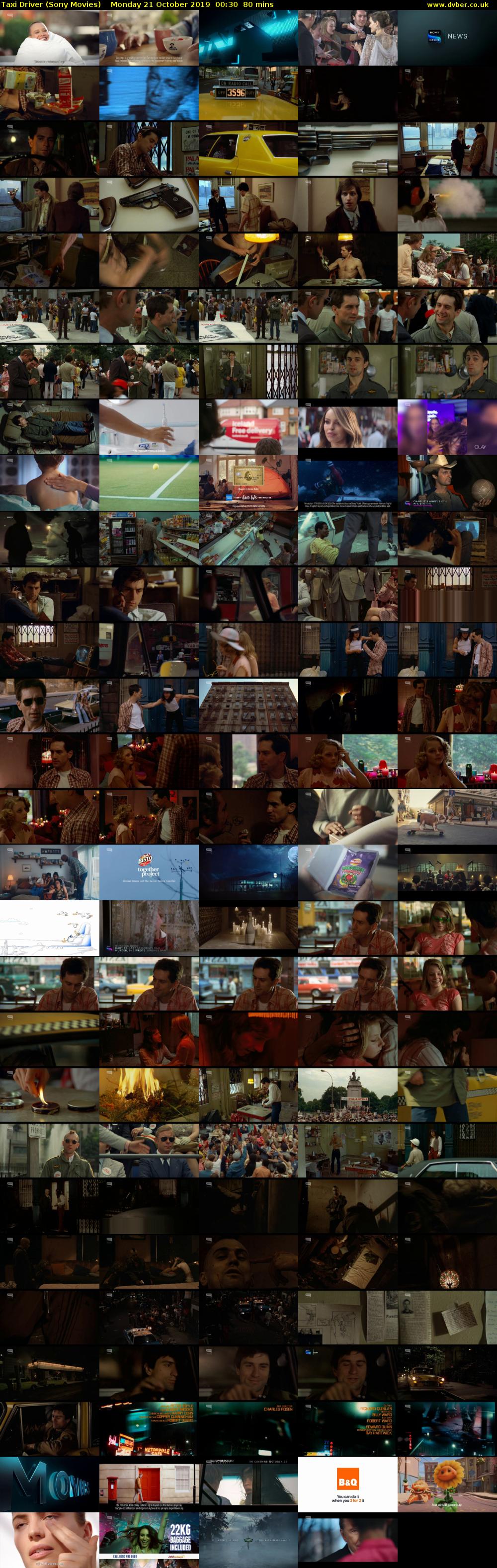 Taxi Driver (Sony Movies) Monday 21 October 2019 00:30 - 01:50