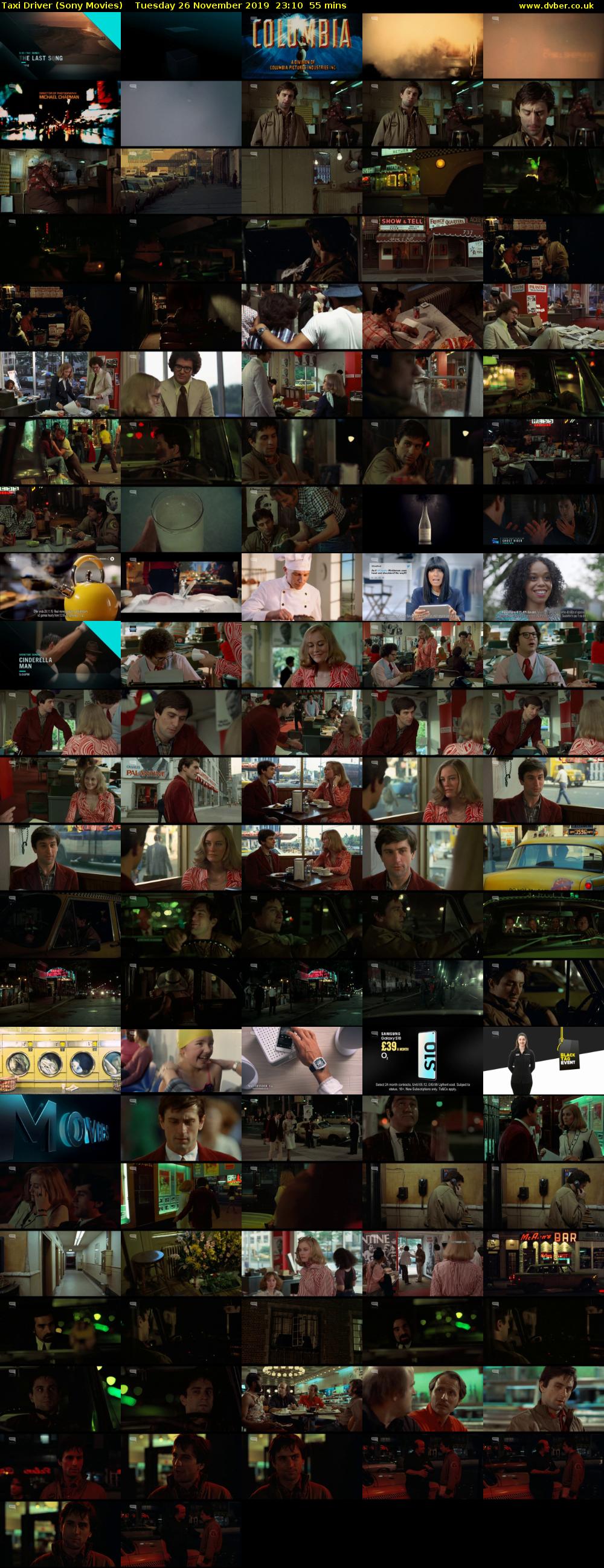 Taxi Driver (Sony Movies) Tuesday 26 November 2019 23:10 - 00:05