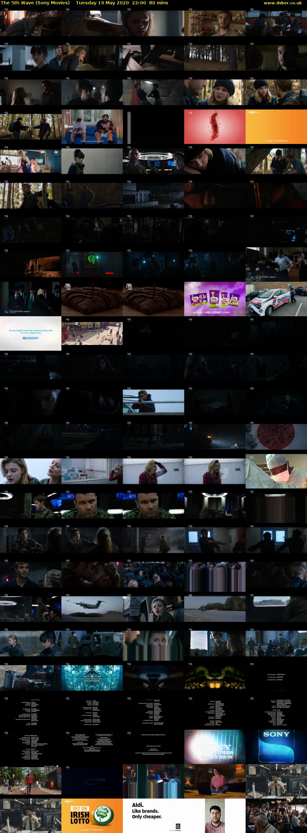 The 5th Wave (Sony Movies) Tuesday 19 May 2020 22:00 - 23:20