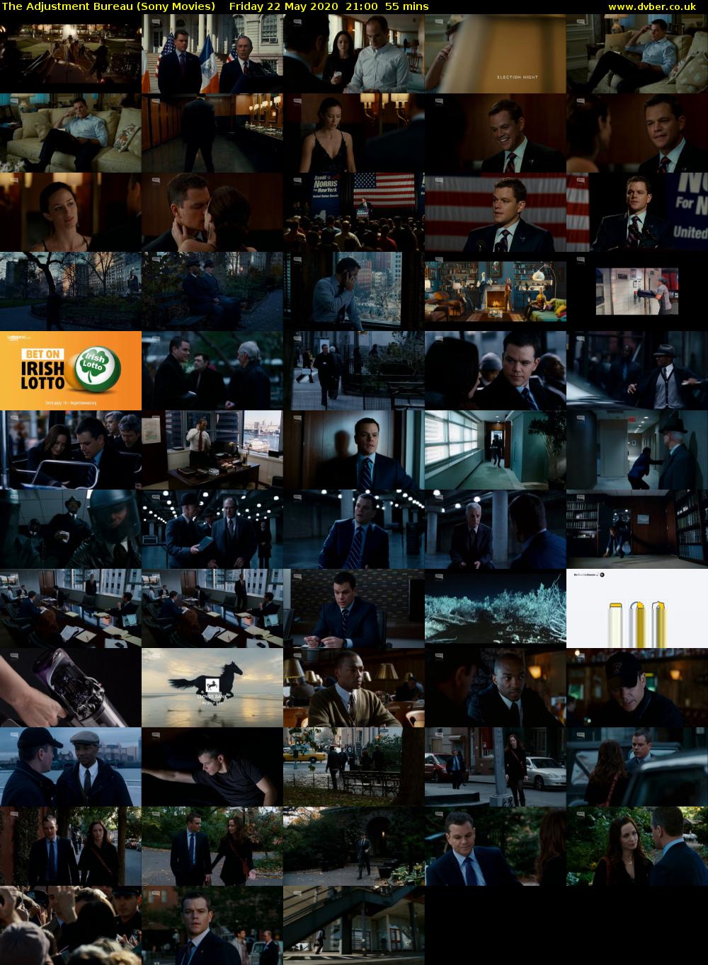 The Adjustment Bureau (Sony Movies) Friday 22 May 2020 21:00 - 21:55