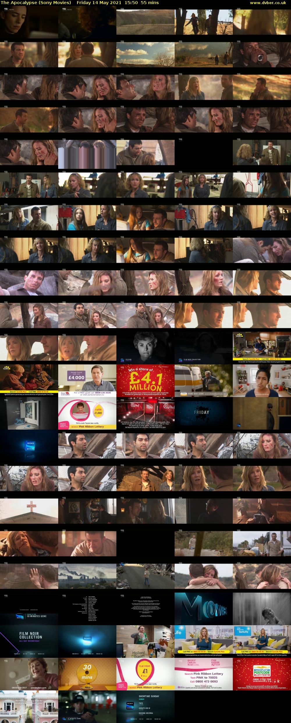 The Apocalypse (Sony Movies) Friday 14 May 2021 15:50 - 16:45