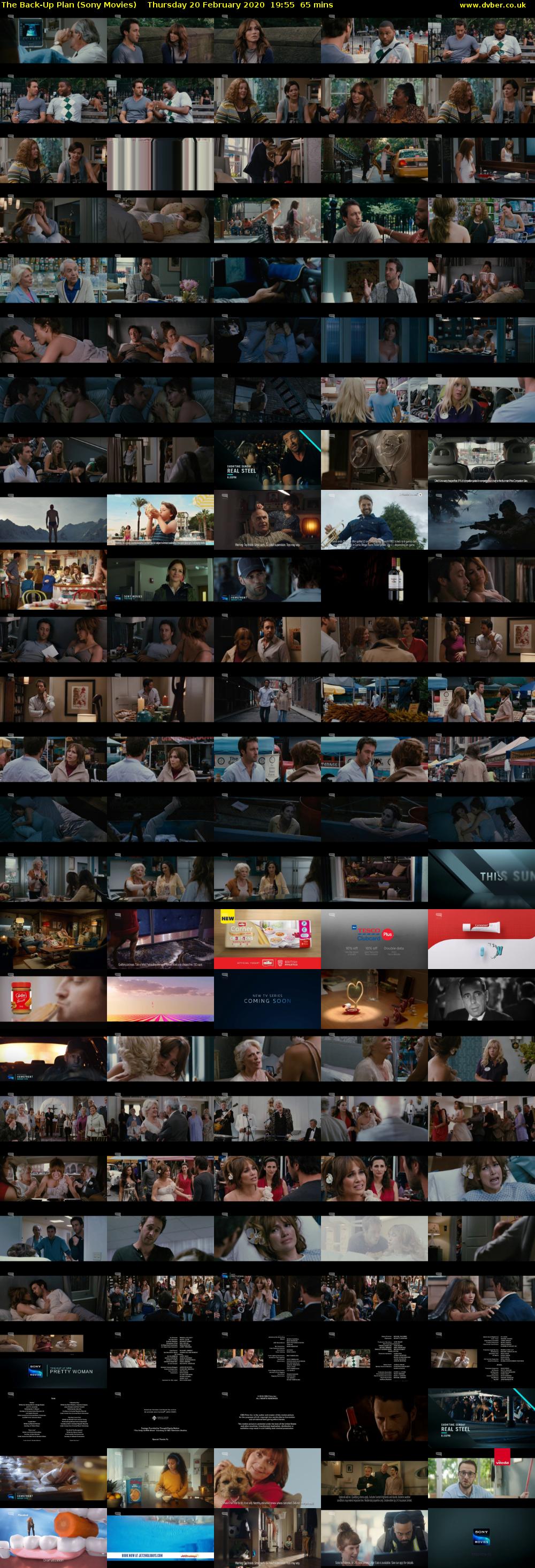 The Back-Up Plan (Sony Movies) Thursday 20 February 2020 19:55 - 21:00
